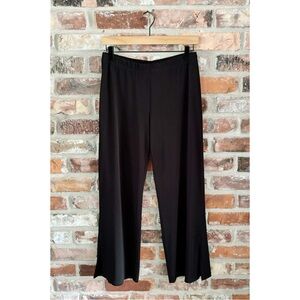 Clara Sun Woo Black Pull On Ankle Pants